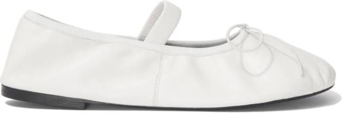 Proenza Schouler Glove Mary Jane ballerina shoes White