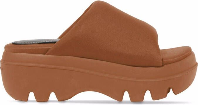 Proenza Schouler Storm chunky slides Brown