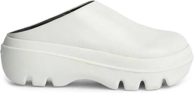 Proenza Schouler Storm chunky slides White