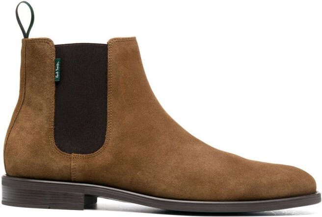 PS Paul Smith Cedric almond-toe Chelsea boots Brown