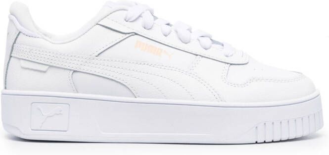 PUMA Carina logo-print sneakers White