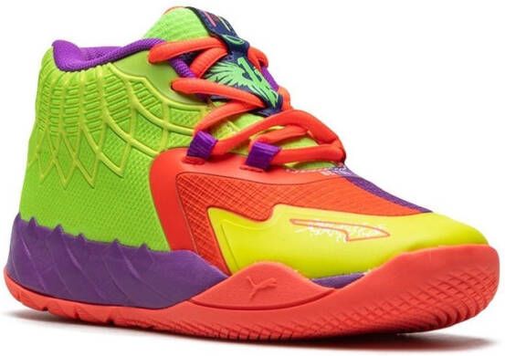 Puma Kids MB.01 Be You basketball shoes Green