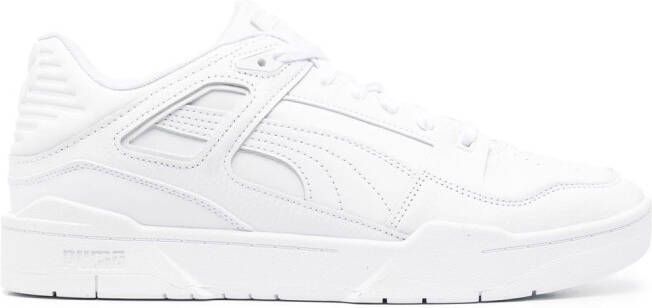 PUMA lace-up low-top sneakers White