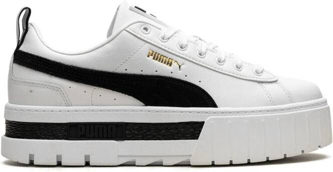 PUMA Mayze "White Black" sneakers