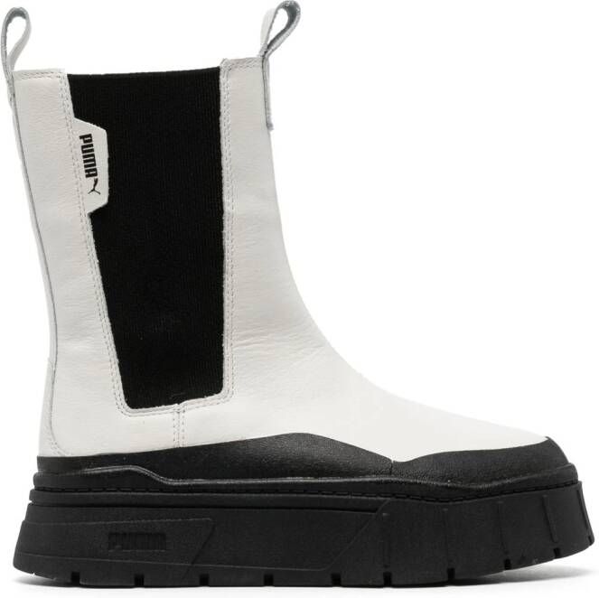 PUMA Maze Stack Chelsea boots White