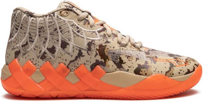 PUMA Lamelo Ball Mb.01 "Desert Camo" sneakers Neutrals