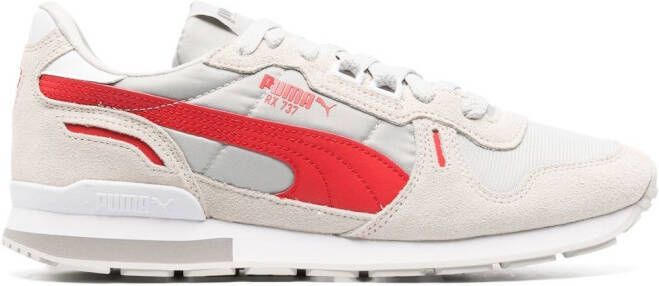 PUMA panelled low-top sneakers Grey