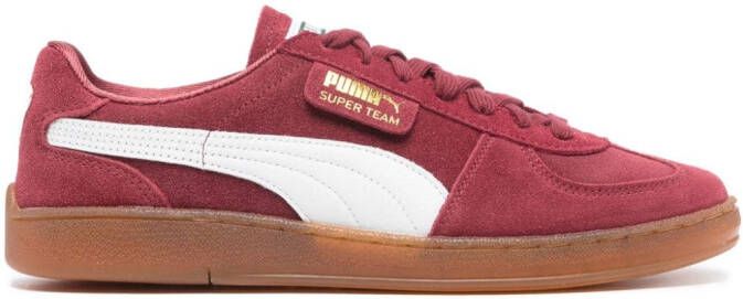 PUMA Super Team suede sneakers Red