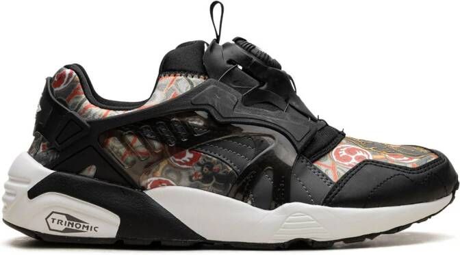 PUMA x atmos x Three Tides Tattoo Disc Blaze sneakers Black