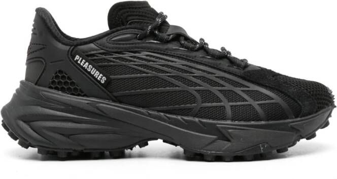 PUMA x Pleasures Spirex mesh sneakers Black