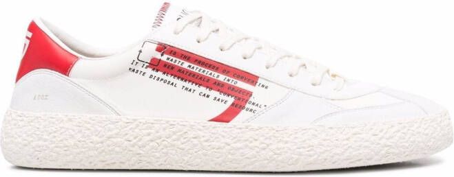 Puraai Ciliegia low-top sneakers White