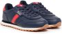POLO RALPH LAUREN KIDS logo-print lace-up sneakers Blue - Thumbnail 1