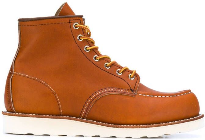 Red Wing Shoes Classic Moc lace-up boots Brown