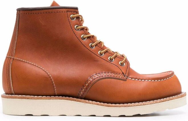 Red Wing Shoes Classic Moc leather boots Brown