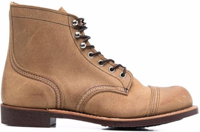 Red Wing Shoes Iron Ranger boots Brown