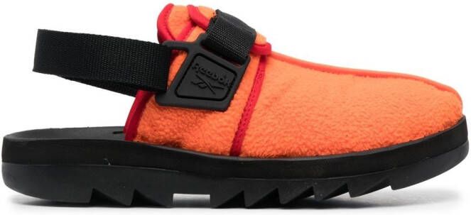 Reebok Beatnik slingback sandals Orange