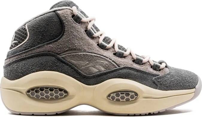 Reebok Question Mid "Grey Suede" sneakers