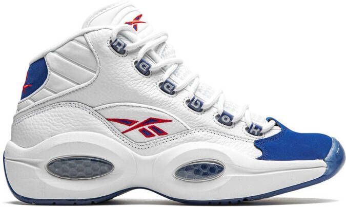 Reebok Question Mid "Double Cross" sneakers White