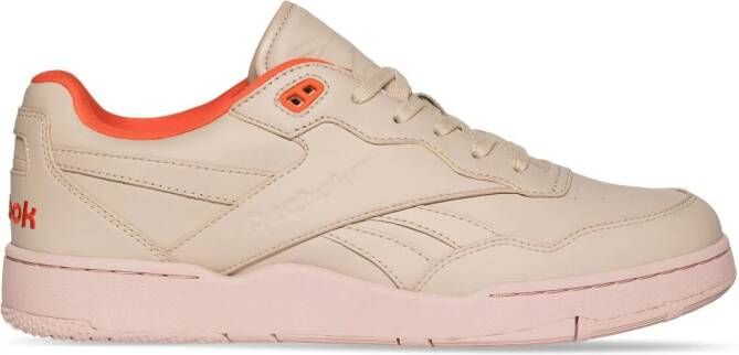 Reebok LTD BB4000 II faux-leather sneakers Neutrals