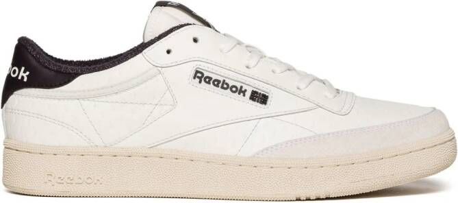 Reebok LTD Club C embossed leather sneakers White