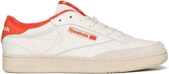Reebok LTD Club C embossed leather sneakers White