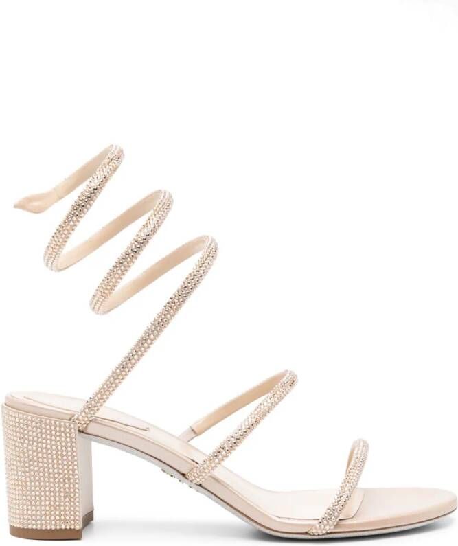 René Caovilla Cleo 60mm sandals Gold