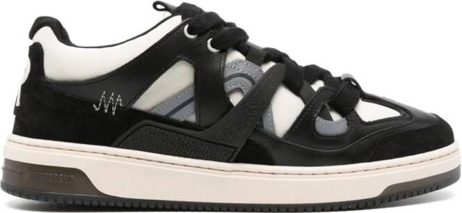 Represent Bully leather sneakers Black