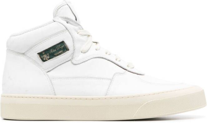RHUDE Cabriolets hi-top sneakers White