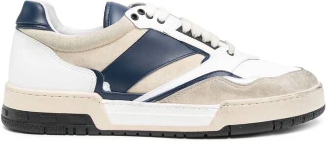 RHUDE Racing panelled sneakers White