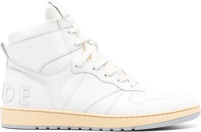 RHUDE Rhecess high-top sneakers White