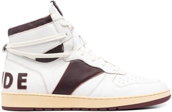 RHUDE Rhecess high-top sneakers White