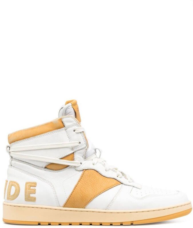 RHUDE Rhecess high-top sneakers White