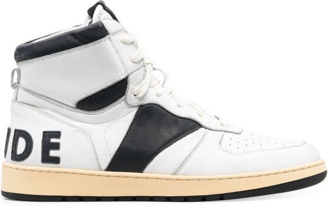 RHUDE Rhecess Smooth high-top sneakers White