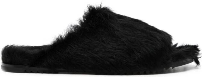 Rick Owens Granolas open-toe slides Black