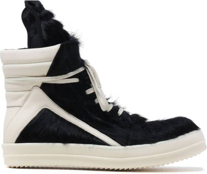 Rick Owens Geo-Basket high-top sneakers Black