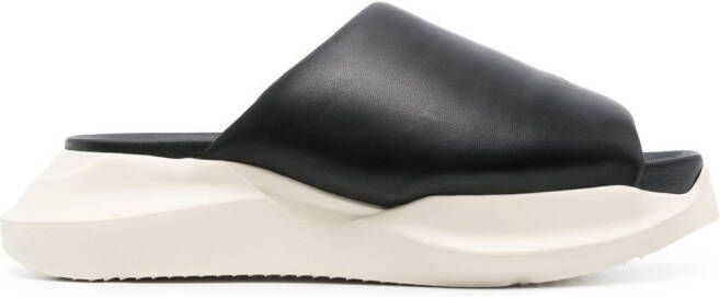 Rick Owens Geth puffer slides Black