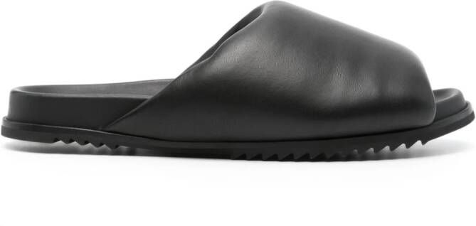 Rick Owens Granolas padded slides Black