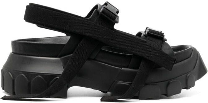Rick Owens Tractor chunky sandals Black