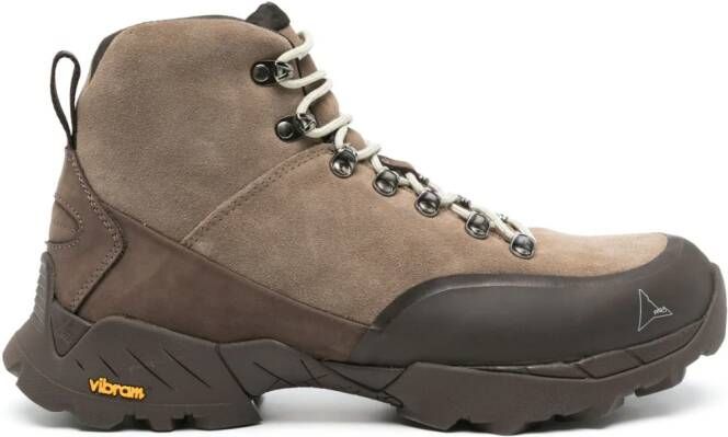 ROA Andreas suede ankle boots Brown