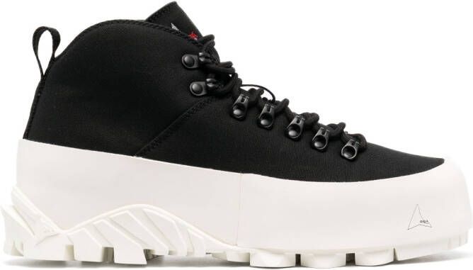 ROA lace-up hiking boots Black