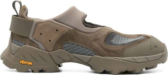 ROA Rozes panelled sandals Brown