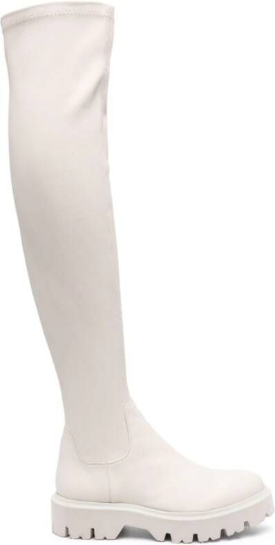 Roberto Festa Afrodite knee-length boots Neutrals