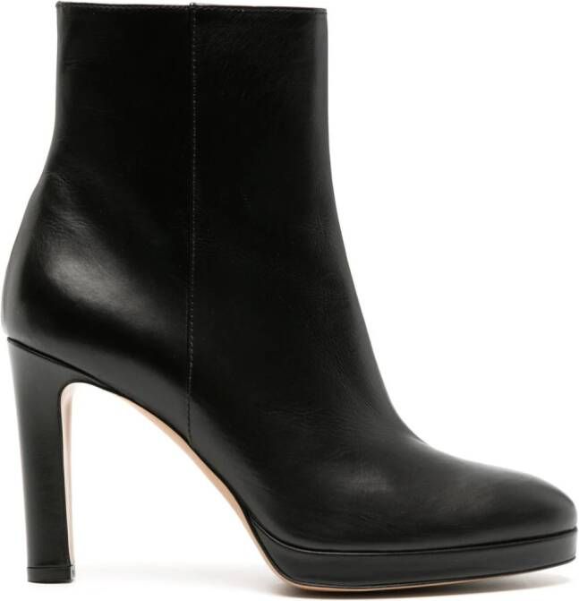 Roberto Festa Charlotte leather ankle boots Black