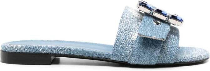 Roberto Festa Fade denim slides Blue