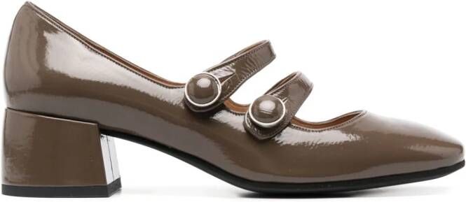 Roberto Festa Helena 45mm leather pumps Brown