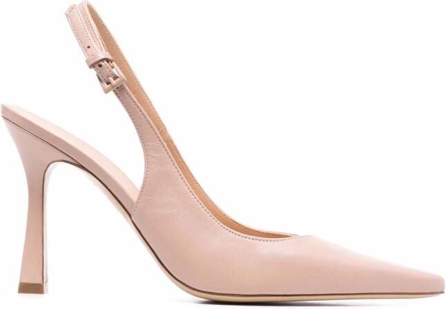 Roberto Festa sling-back leather mules Neutrals