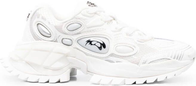 Rombaut panelled chunky sneakers White