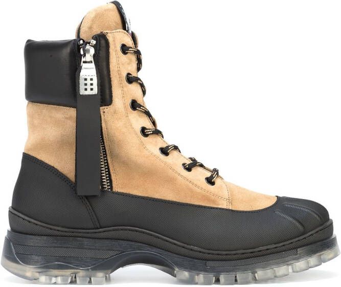 ROMEO HUNTE TommyxRomeo lace-up boots Brown