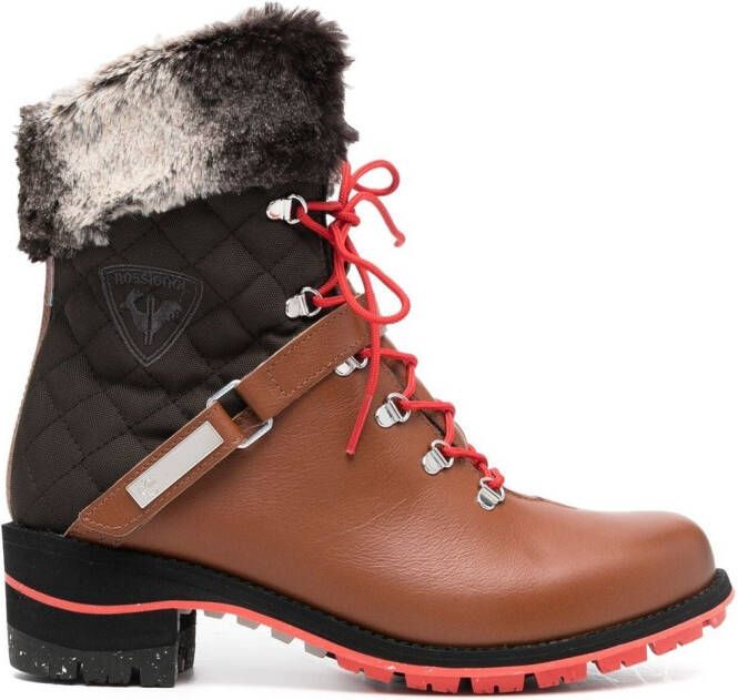 Rossignol 1907 Megeve boots Brown
