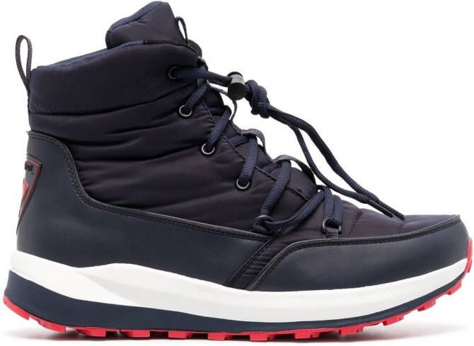 Rossignol logo-patch padded boots Blue